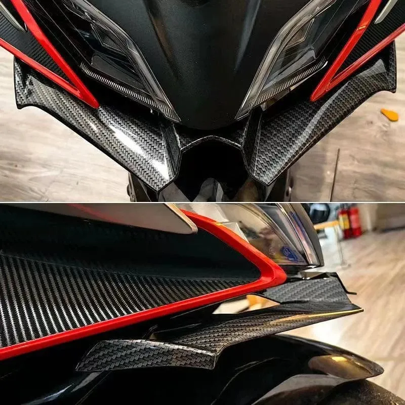Motorrad Winglet Aerodynamische Flügel Kit Spoiler Motor Zubehör Für KawasakiNinja 300 Ninja250 NINJA300/250 EX300 2013-2017