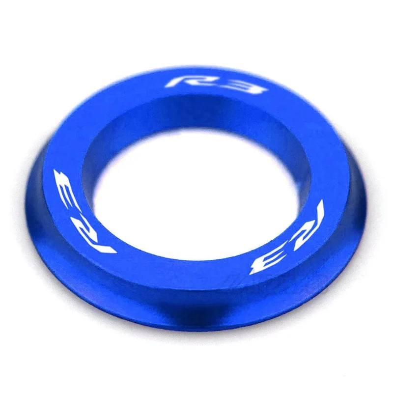 R3 Motorrad-Zündschalter-Abdeckring, CNC-Aluminium-Zubehör für Yamaha YZF R3 2013 2014 2015 2016 2017 2018 2019