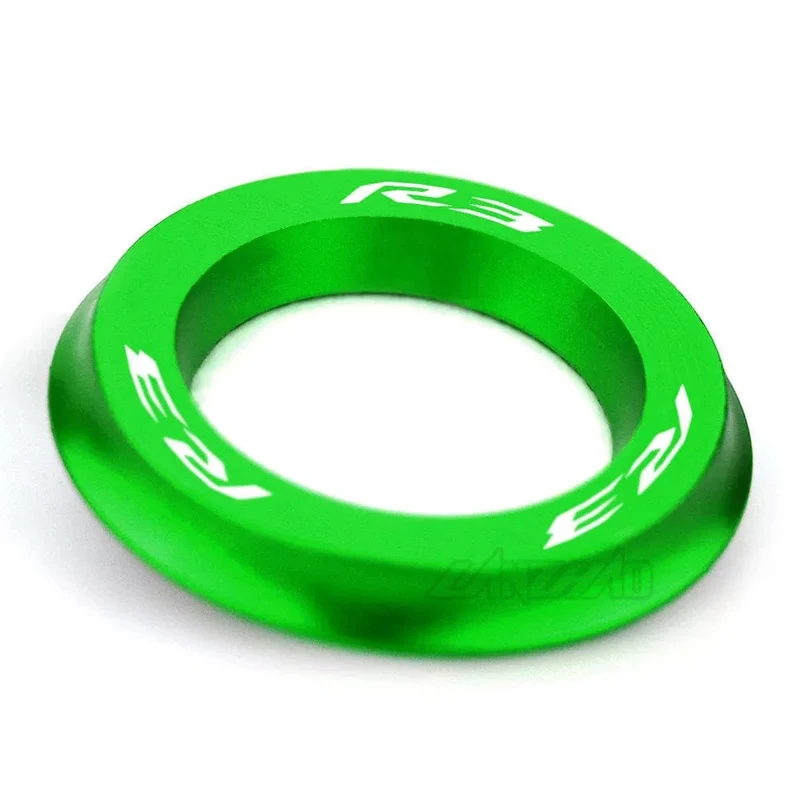 R3 Motorrad-Zündschalter-Abdeckring, CNC-Aluminium-Zubehör für Yamaha YZF R3 2013 2014 2015 2016 2017 2018 2019