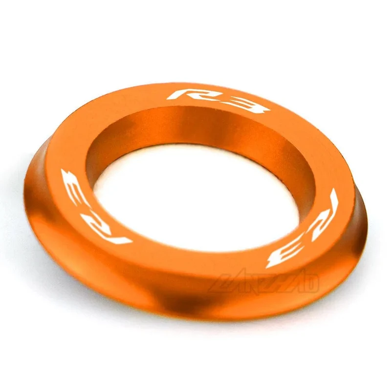 R3 Motorrad-Zündschalter-Abdeckring, CNC-Aluminium-Zubehör für Yamaha YZF R3 2013 2014 2015 2016 2017 2018 2019