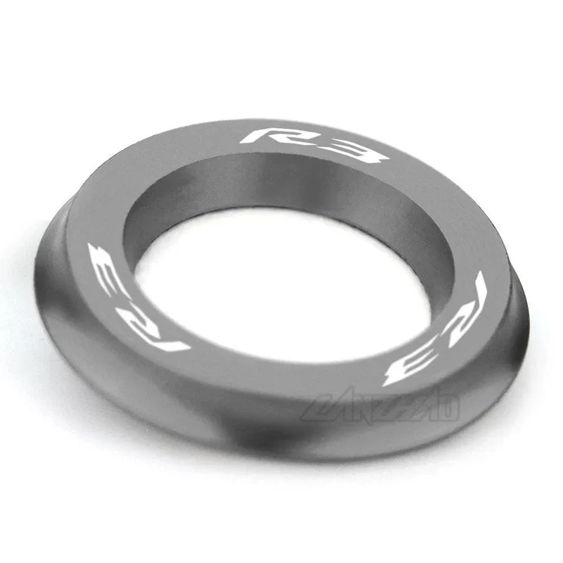 R3 Motorrad-Zündschalter-Abdeckring, CNC-Aluminium-Zubehör für Yamaha YZF R3 2013 2014 2015 2016 2017 2018 2019