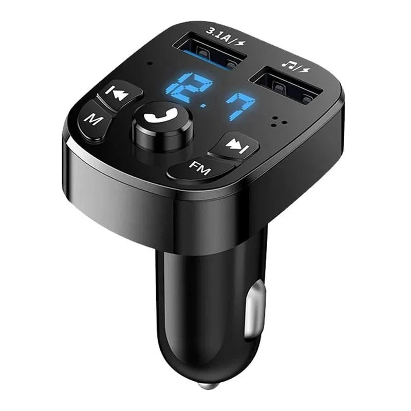 FM Transmitter Bluetooth Wireless Car Kit Freisprecheinrichtung Dual USB Autoladegerät 2.1A MP3 Musik TF Karte U Disk AUX Player