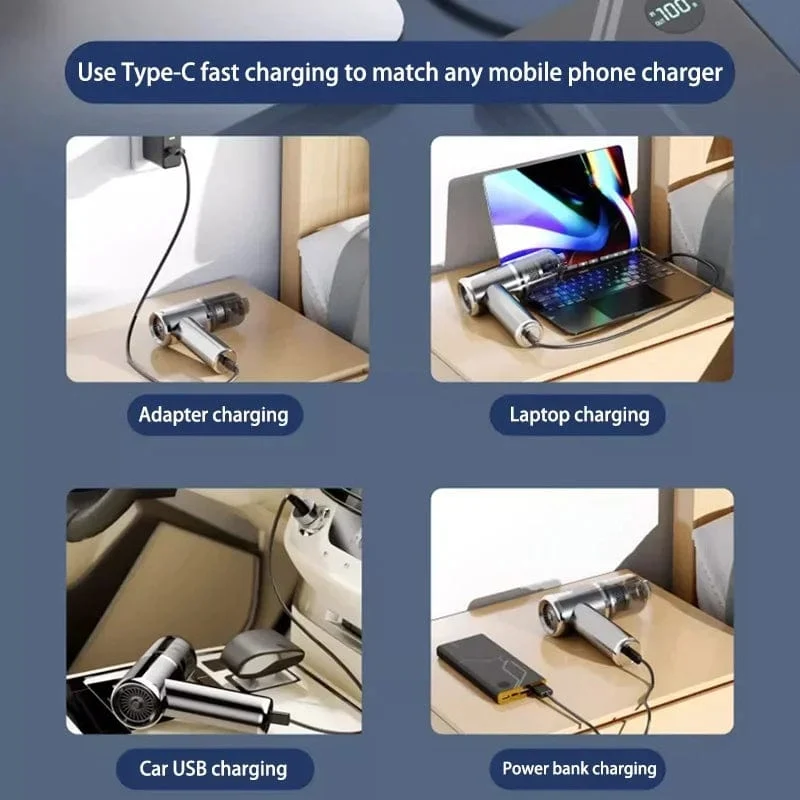 Xiaomi 5 in 1 Auto Staubsauger 1990000PA Leistungsstarke Handheld Reinigung Maschine für Home Appliance Auto Reiniger Kabellos Tragbare