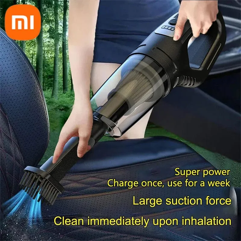 Xiaomi 160W Autostaubsauger, kabelloser, tragbarer Handstaubsauger, USB-Aufladung, hohe Leistung, geeignet für Tierhaare im Auto