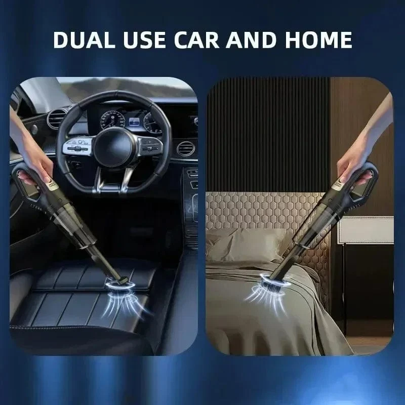 Xiaomi 160W Autostaubsauger, kabelloser, tragbarer Handstaubsauger, USB-Aufladung, hohe Leistung, geeignet für Tierhaare im Auto