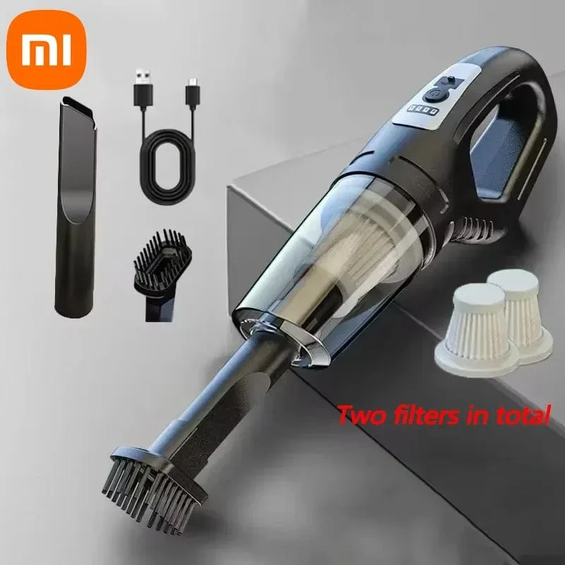 Xiaomi 160W Autostaubsauger, kabelloser, tragbarer Handstaubsauger, USB-Aufladung, hohe Leistung, geeignet für Tierhaare im Auto