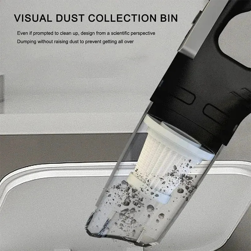Xiaomi 160W Autostaubsauger, kabelloser, tragbarer Handstaubsauger, USB-Aufladung, hohe Leistung, geeignet für Tierhaare im Auto