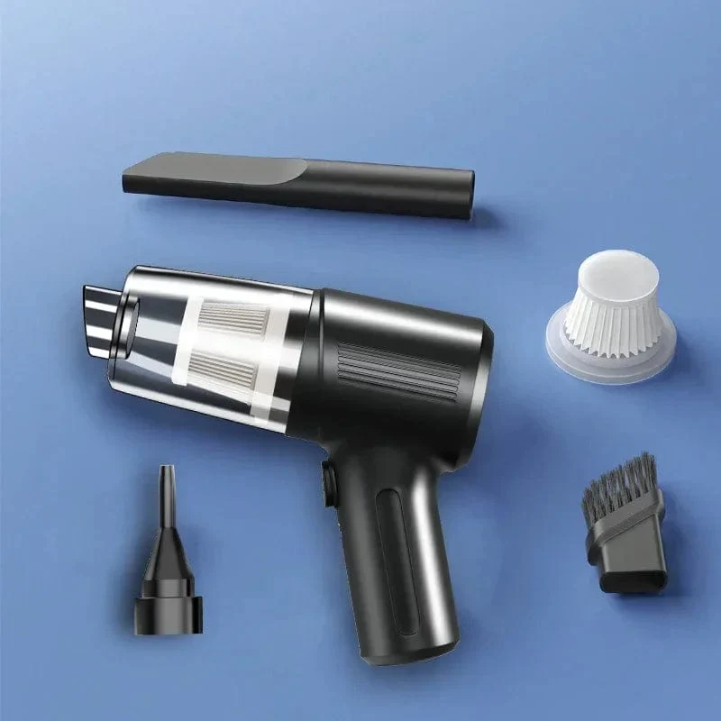 Xiaomi kabelloser Autostaubsauger, multifunktional, tragbar, 98000000, Hochleistungs-Saug- und Blasfunktion, doppelter Verwendungszweck für trockene und nasse
