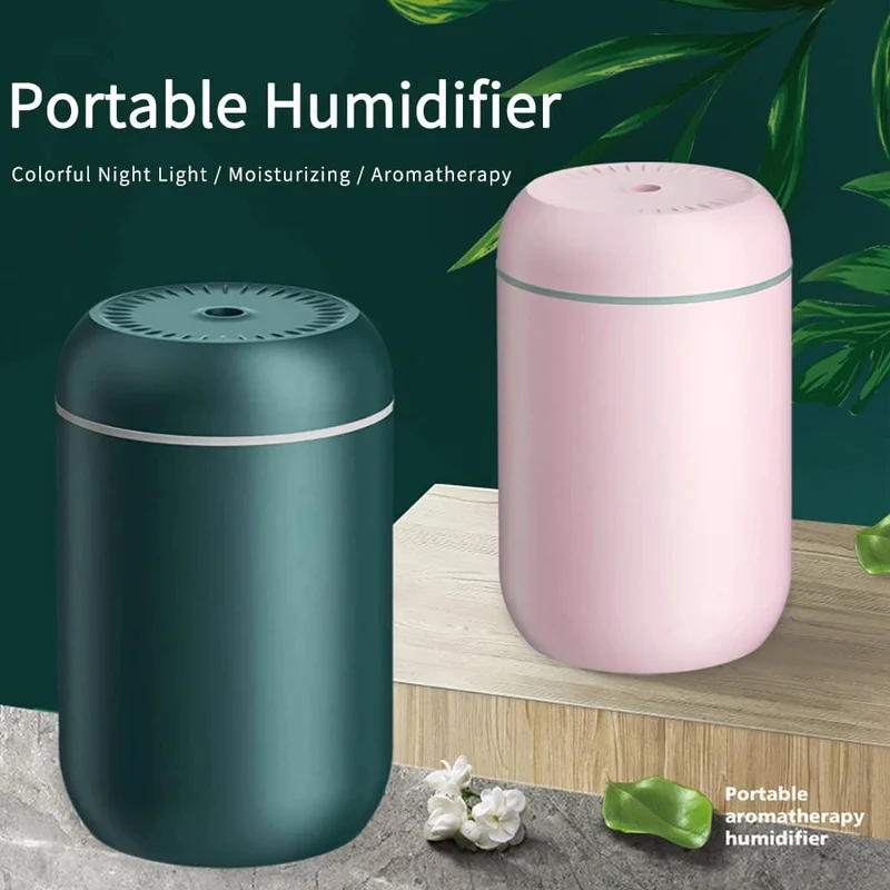 USB-Luftbefeuchter Auto Aromatherapie Maschine Tragbare Auto Luftbefeuchter Desktop Home Mini Luftbefeuchter