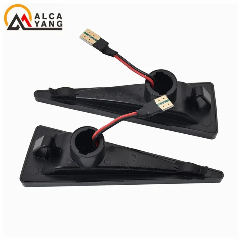 2 stück Led Dynamische Seite Marker Blinker Licht Für Renault Megane MK2 CC Espace MK4 Scenic MK2 Wind Avantime Thalia 2