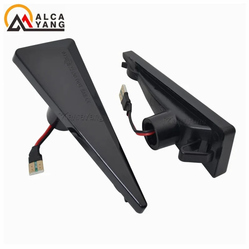2 stück Led Dynamische Seite Marker Blinker Licht Für Renault Megane MK2 CC Espace MK4 Scenic MK2 Wind Avantime Thalia 2