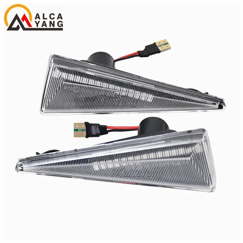 2 stück Led Dynamische Seite Marker Blinker Licht Für Renault Megane MK2 CC Espace MK4 Scenic MK2 Wind Avantime Thalia 2