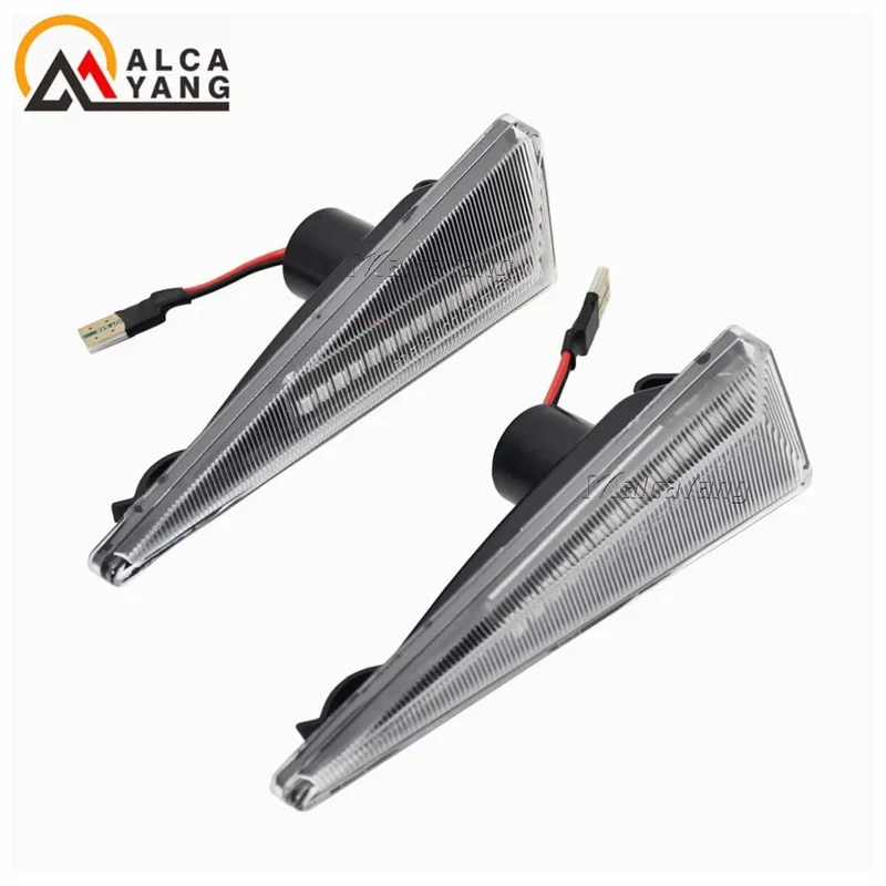 2 stück Led Dynamische Seite Marker Blinker Licht Für Renault Megane MK2 CC Espace MK4 Scenic MK2 Wind Avantime Thalia 2