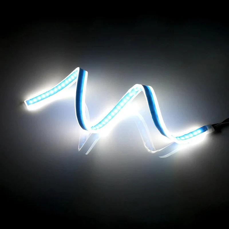 2 x Sequenzielle LED-Blinkerstreifen, Tagfahrlicht (Auto)