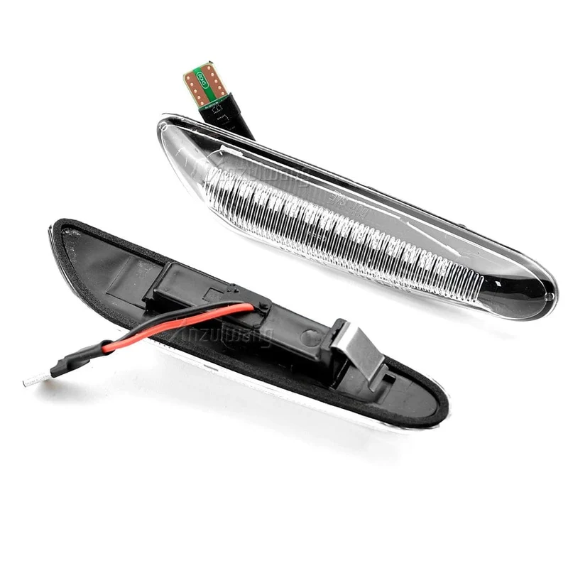 2 stück Led Dynamische Seite Marker Blinker Licht Anzeige Blinker Lampe Signal Lampe Für BMW E90 E91 E92 E93 E60 e87 E82 E46