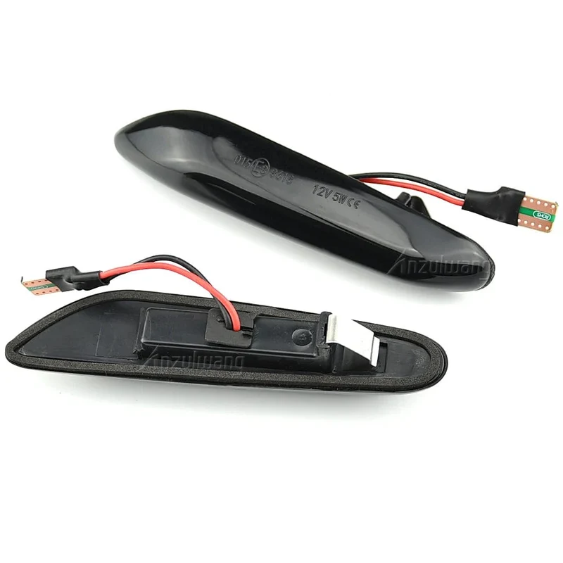 2 stück Led Dynamische Seite Marker Blinker Licht Anzeige Blinker Lampe Signal Lampe Für BMW E90 E91 E92 E93 E60 e87 E82 E46