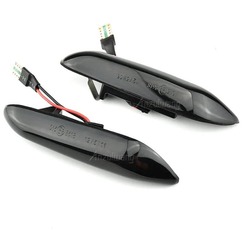 2 stück Led Dynamische Seite Marker Blinker Licht Anzeige Blinker Lampe Signal Lampe Für BMW E90 E91 E92 E93 E60 e87 E82 E46