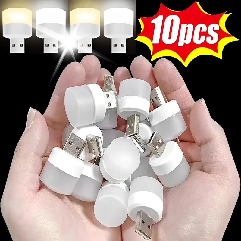 Mini USB Nachtlicht Tragbare Auto Signal Lichter 5V 1W Augenpflege Buch Lesen Glühbirnen Computer Mobile Power Lade LED Nacht Lampe