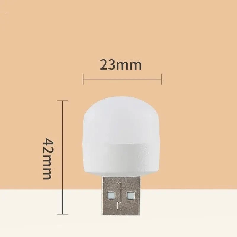 Mini USB Nachtlicht Tragbare Auto Signal Lichter 5V 1W Augenpflege Buch Lesen Glühbirnen Computer Mobile Power Lade LED Nacht Lampe