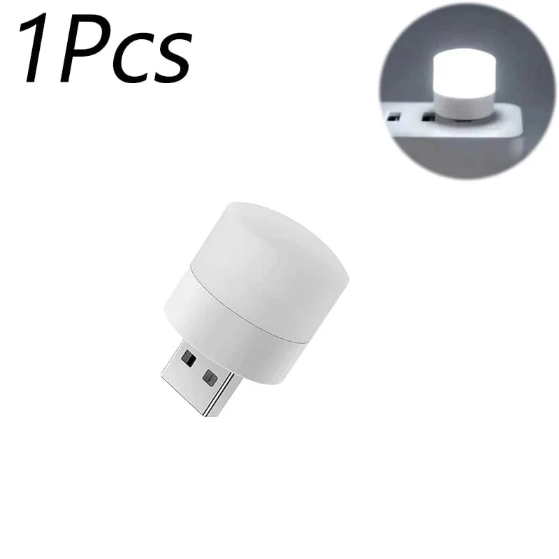 Mini USB Nachtlicht Tragbare Auto Signal Lichter 5V 1W Augenpflege Buch Lesen Glühbirnen Computer Mobile Power Lade LED Nacht Lampe