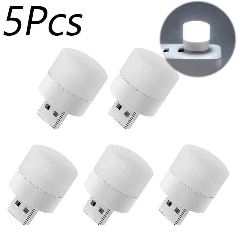 Mini USB Nachtlicht Tragbare Auto Signal Lichter 5V 1W Augenpflege Buch Lesen Glühbirnen Computer Mobile Power Lade LED Nacht Lampe