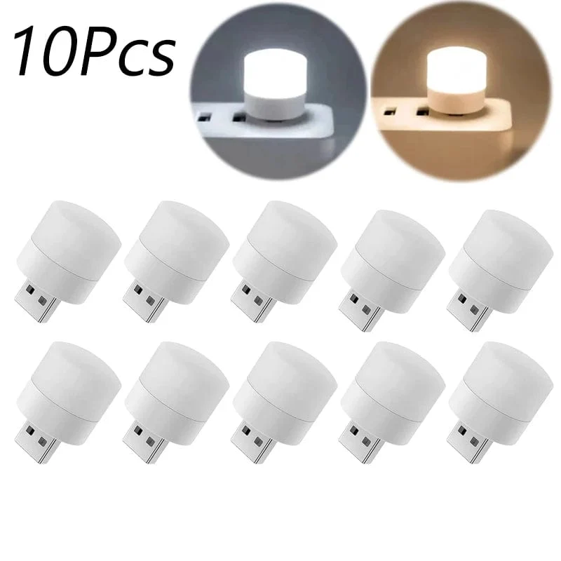 Mini USB Nachtlicht Tragbare Auto Signal Lichter 5V 1W Augenpflege Buch Lesen Glühbirnen Computer Mobile Power Lade LED Nacht Lampe