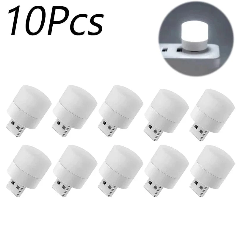Mini USB Nachtlicht Tragbare Auto Signal Lichter 5V 1W Augenpflege Buch Lesen Glühbirnen Computer Mobile Power Lade LED Nacht Lampe