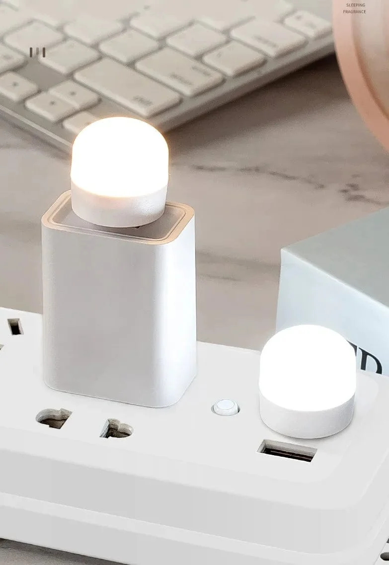 Mini USB Nachtlicht Tragbare Auto Signal Lichter 5V 1W Augenpflege Buch Lesen Glühbirnen Computer Mobile Power Lade LED Nacht Lampe