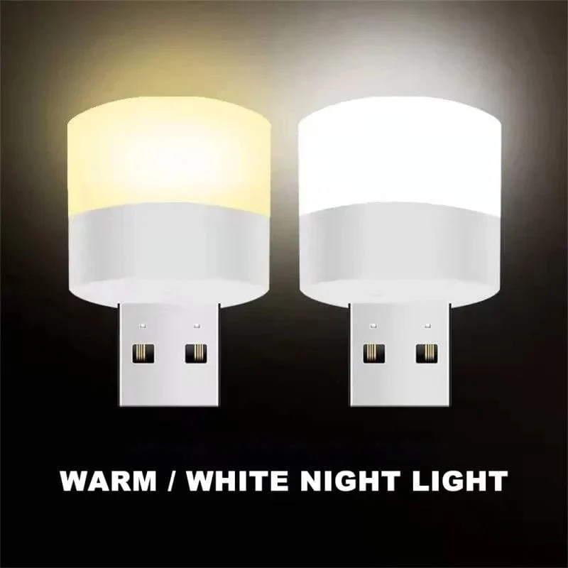 Mini USB Nachtlicht Tragbare Auto Signal Lichter 5V 1W Augenpflege Buch Lesen Glühbirnen Computer Mobile Power Lade LED Nacht Lampe
