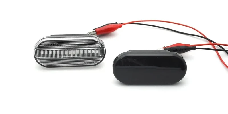 2 stück Dynamische Led-blinker Seite marker licht Lampe für VW Volkswagen Bora Golf 3/4 Passat 3B Polo 6N Sharan Vento T5 SEAT Ibiza