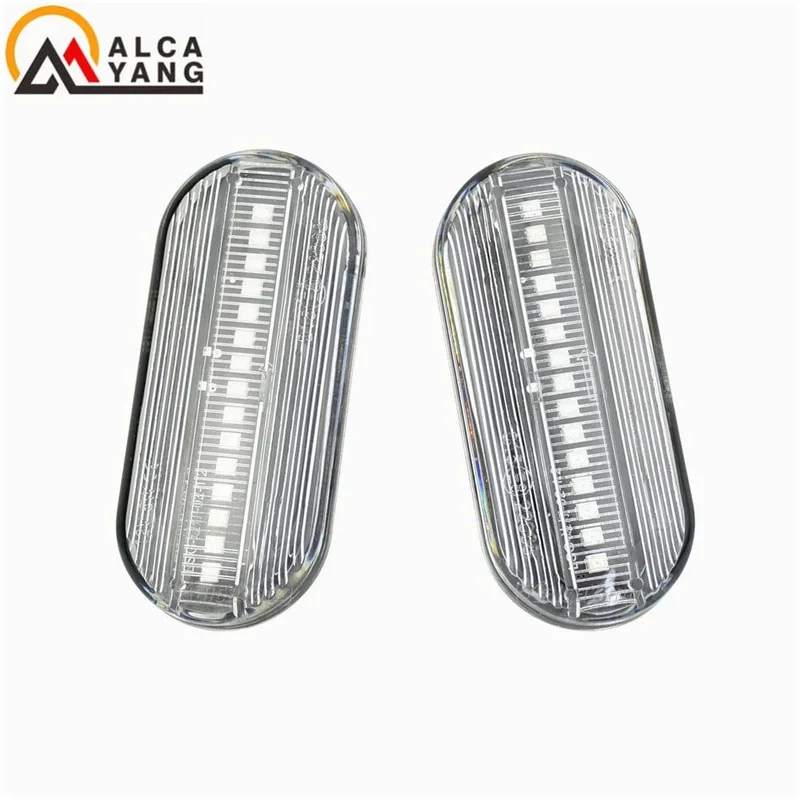 2 stück Dynamische Led-blinker Seite marker licht Lampe für VW Volkswagen Bora Golf 3/4 Passat 3B Polo 6N Sharan Vento T5 SEAT Ibiza