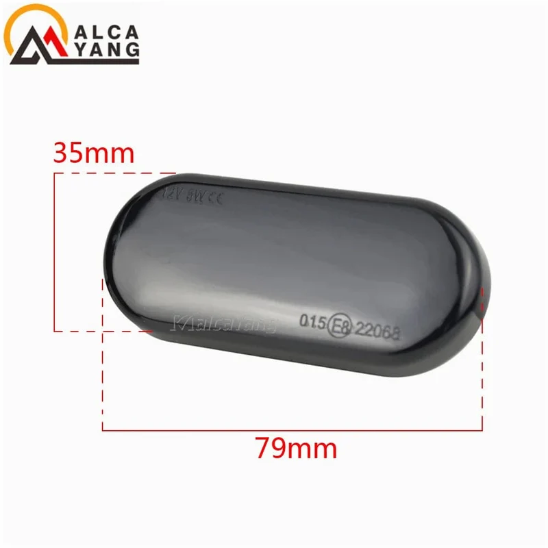 2 stück Dynamische Led-blinker Seite marker licht Lampe für VW Volkswagen Bora Golf 3/4 Passat 3B Polo 6N Sharan Vento T5 SEAT Ibiza