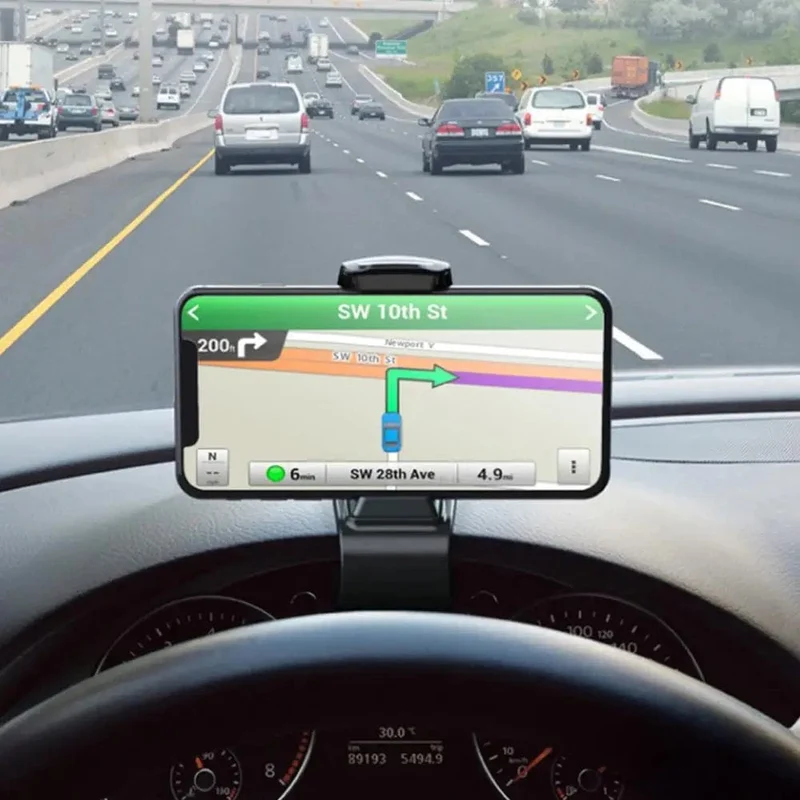 Autotelefonhalter Halterung Ständer Halter für Handy im Auto GPS Display Armaturenbrett Halterung für iPhone Xiaomi Samsung Huawei