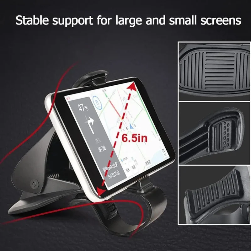 Autotelefonhalter Halterung Ständer Halter für Handy im Auto GPS Display Armaturenbrett Halterung für iPhone Xiaomi Samsung Huawei