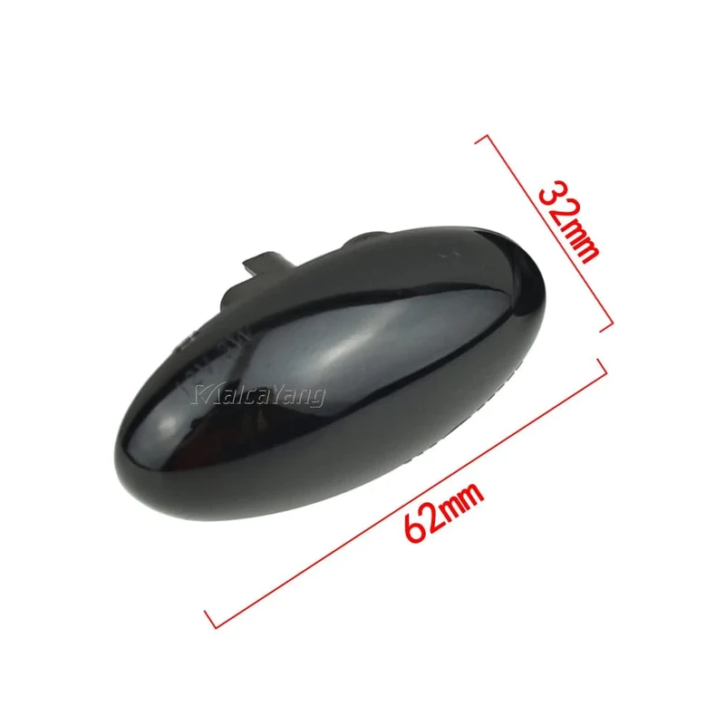 2x Led Dynamische Blinker Seite Marker Licht Lampe Für Peugeot 1007 107 206 307 407 607 Partner Expert
