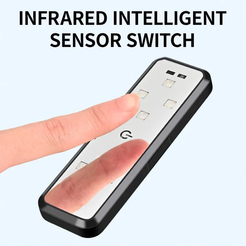 2 STÜCKE Autotürlichter LED Willkommenslicht Magnetsteuerung USB-Aufladung Auto Offene Tür Sichere Antikollisions-Notsignallampe