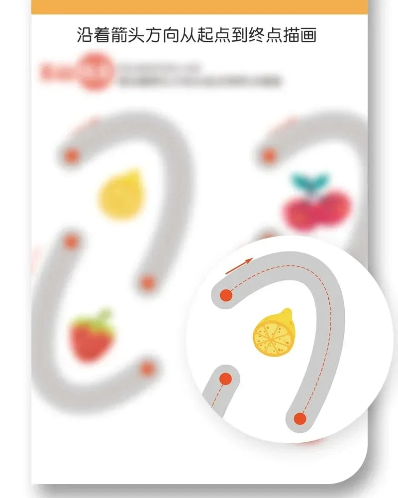 Magisches Montessori-Zeichnen, magisches Nachzeichnen, Arbeitsbuch, wiederverwendbares Übungsheft, Kontrolltrainingsbuch, Kindererziehung, Schreibwaren