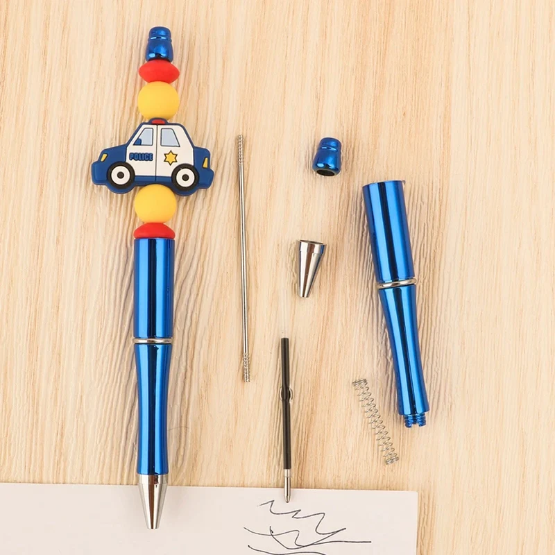 10 Stück Perlen-Kugelschreiber, süße schwarze Tinte, Schreibbedarf für die Schule, Perlenstifte zum Zeichnen, Büro, Lehrer, Schüler, Klassenzimmer