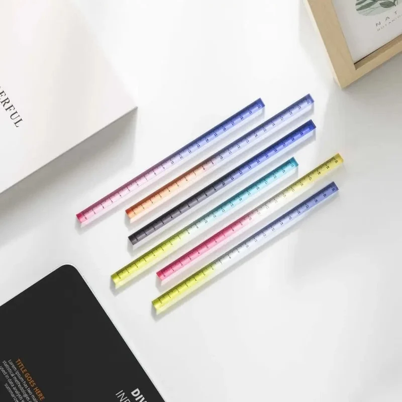 15 cm 20 cm 30 cm Gradienten Gerade Lineale INS Transparente Teilung DIY Zeichenwerkzeuge Acryl Entwurf Mathematik Zeichenlineal Büro
