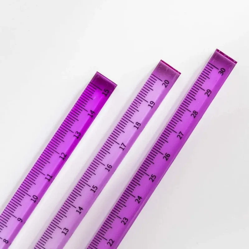 15 cm 20 cm 30 cm Gradienten Gerade Lineale INS Transparente Teilung DIY Zeichenwerkzeuge Acryl Entwurf Mathematik Zeichenlineal Büro