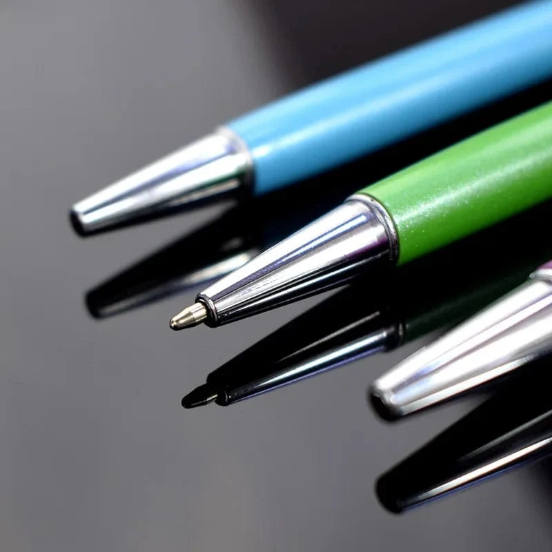 Mehrfarbiger Kugelschreiber aus Metall mit Kristallen, individuelles Logo, Stift für Hochzeit, Souvenir, Werbung, Geschenk, Schullehrer, Büro, Schreibwaren