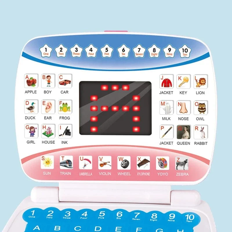 Lernmaschine Laptop Computer Kind Elektronische Vorschule Sprache Bildung Spielzeug Geschenk Kleinkind Kind Entwicklung Kognitive Fähigkeiten