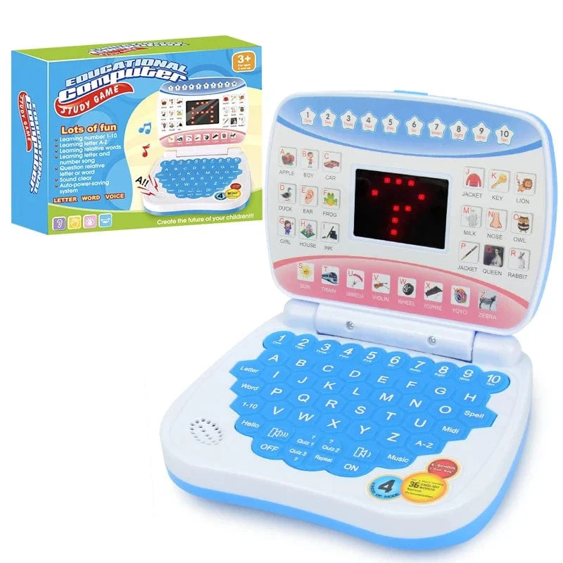 Lernmaschine Laptop Computer Kind Elektronische Vorschule Sprache Bildung Spielzeug Geschenk Kleinkind Kind Entwicklung Kognitive Fähigkeiten