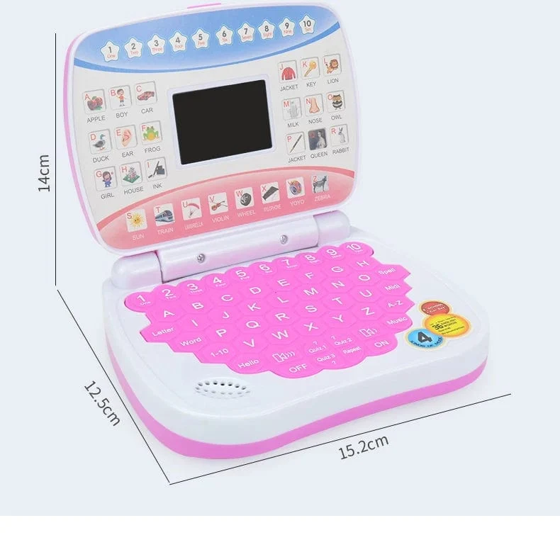 Lernmaschine Laptop Computer Kind Elektronische Vorschule Sprache Bildung Spielzeug Geschenk Kleinkind Kind Entwicklung Kognitive Fähigkeiten