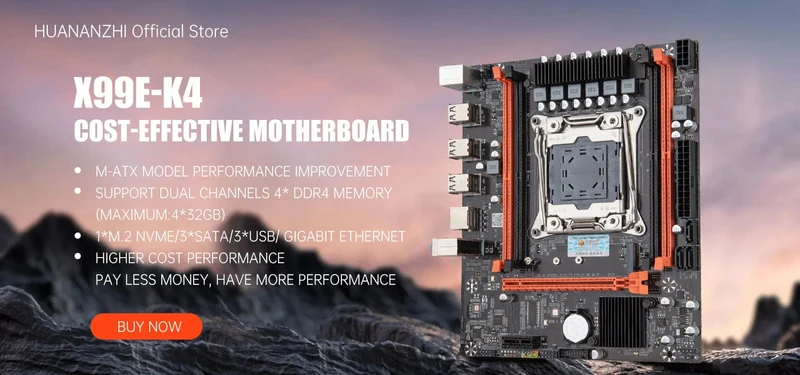 HUANANZHI X99 F8 LGA 2011-3 XEON X99 Motherboard mit Intel E5 2620 V3 unterstützung DDR4 RECC NON-ECC speicher combo kit set NVME RU