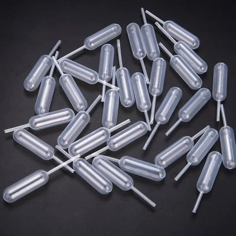 50 stücke 4ml Mini Kunststoff Squeeze Transfer Pipetten Dropper Einweg Pipetten Für Eis Erdbeere Cupcake