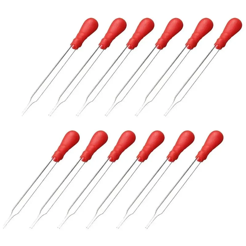 5 Stück 10 ml Glaspipette Medizin Laborpipette Roter Gummikopf Pipette Pipette für Büro Schule Chemiebedarf Laborröhrchen