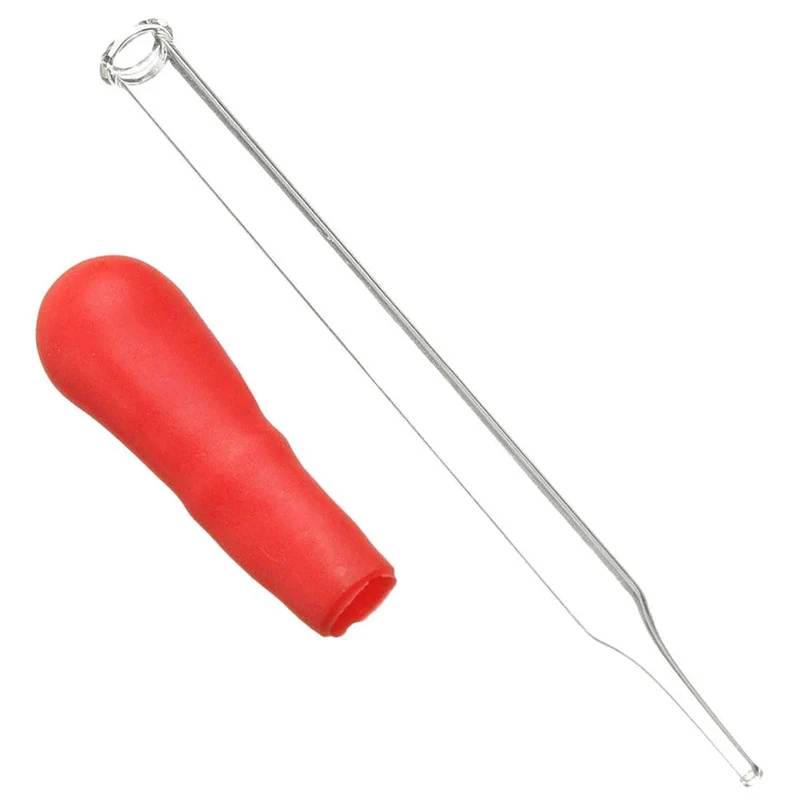 5 Stück 10 ml Glaspipette Medizin Laborpipette Roter Gummikopf Pipette Pipette für Büro Schule Chemiebedarf Laborröhrchen