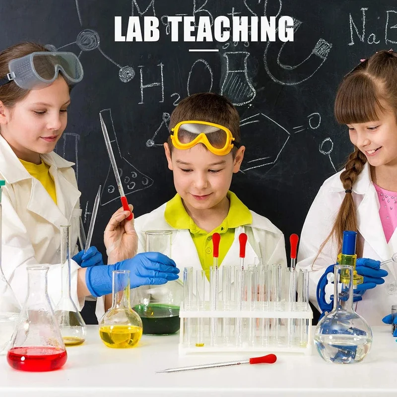 3 Stück 10 ml 5 ml 2 ml Messpipetten aus Glas, Transferpipette für flüssige ätherische Öle und Flüssigkeitspipetten