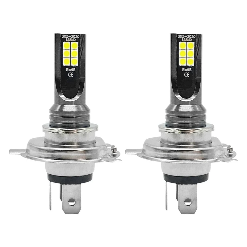 2Pcs Super Helle H4 H7 Led-lampe Auto Scheinwerfer Motorrad H1 H3 H8 H9 H11 Auto Nebel Lampen 9005 9006 HB3 HB4 Licht 12v 24V 80W